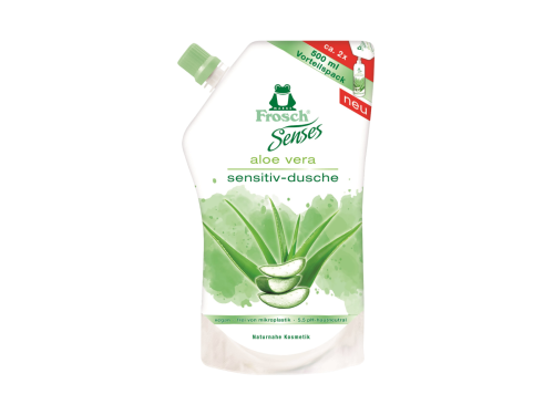 Frosch Eko Senses sprchový gel Aloe Vera náhradní náplň 500 ml