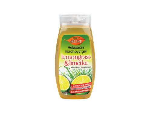 BIONE relaxační sprchový gel Lemongrass & Limetka 260 ml