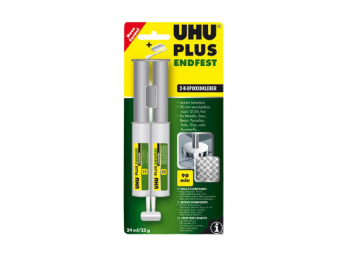 UHU Plus Endfest - Epoxidové dvousložkové lepidlo 25g