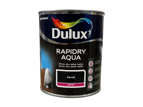Dulux Rapidry AQUA Černá 0,75 l