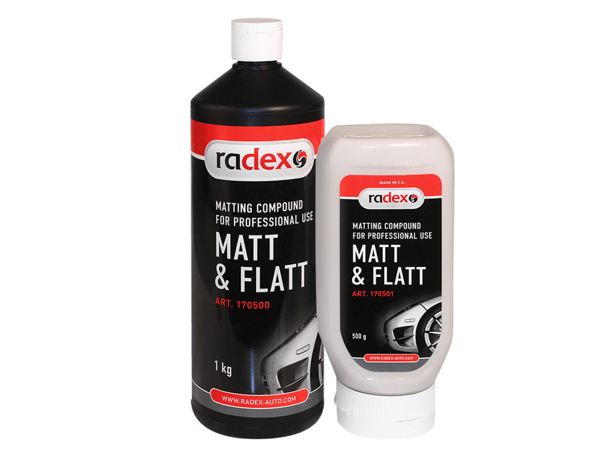 Leštící pasta RADEX Matt & Flatt – 1 kg
