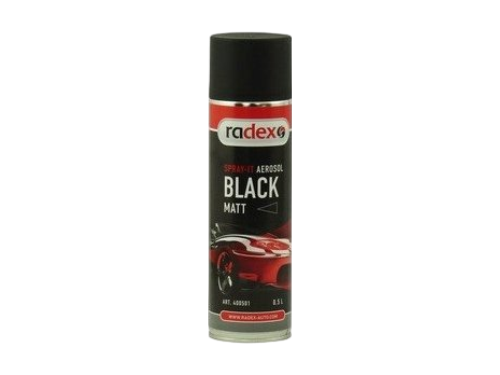 RADEX černý mat – 500 ml