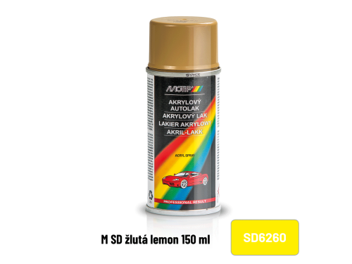Sprej ŠKODA 6260 žlutá lemon – 150 ml