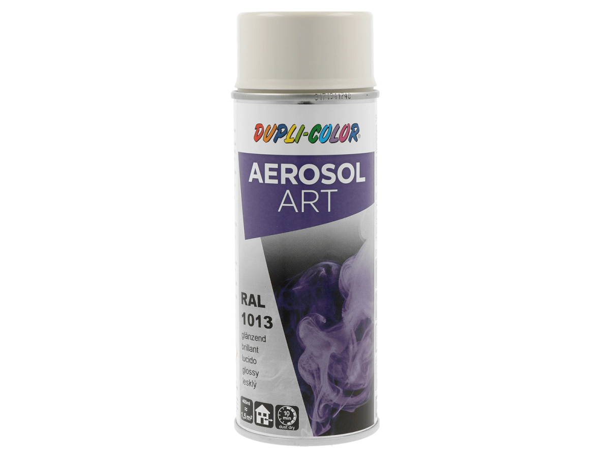 DUPLI-COLOR AEROSOL ART RAL1013 perlová bílá 400 ml lesklý