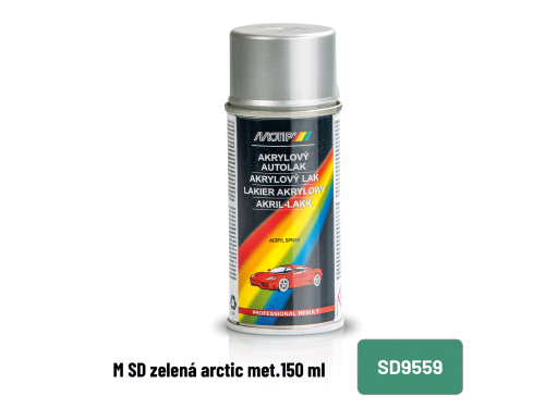 Sprej ŠKODA 9559 arctic zelená metalíza – 150 ml